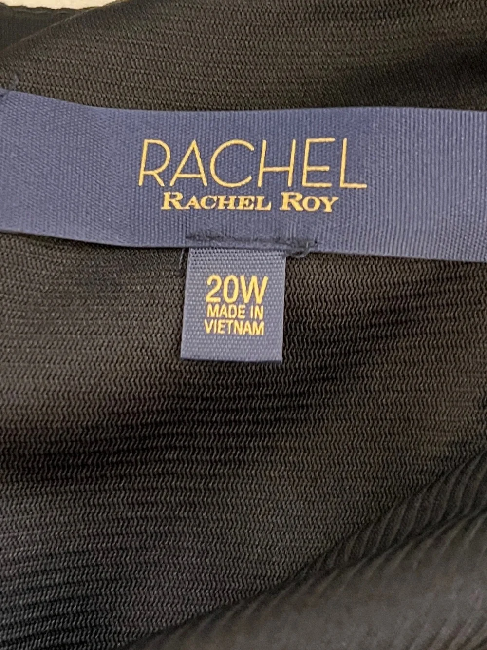 RACHEL ROY Women's Black Long Sleeve V-Neck Ruffle Front Back Cut Out Dress NEW - Picture 3 of 4